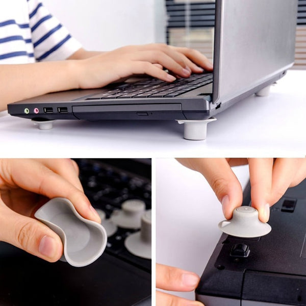 4 Pcs/lot Notebook Accessory Laptop Heat Reduction Pad