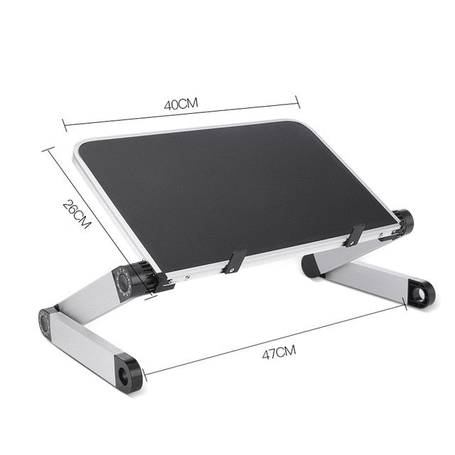 Portable Foldable Adjustable Laptop Stand Computer Table