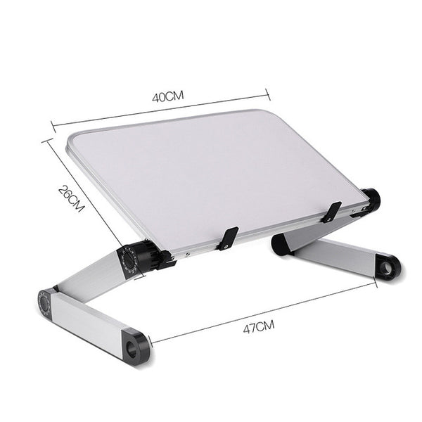Portable Foldable Adjustable Laptop Stand Computer Table