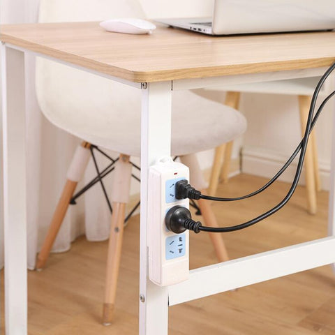 Wall Hanging Punch Free Plug Socket Holder Desk Organizer Accessories Tools